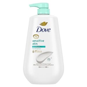 Dove Hypoallergenic Body Wash To Moisturize Sensitive Skin Body Wash For Sensitive Skin Sulfate And Paraben Free 34oz