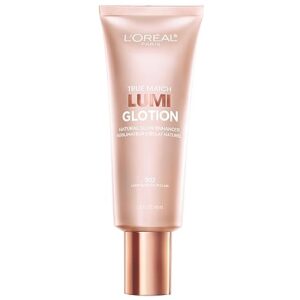 L'Oreal Paris Makeup True Match Lumi Glotion, Natural Glow Enhancer, Illuminator Highlighter Skin Tint, for an All Day Radiant Glow, Light, 1.35 Ounces