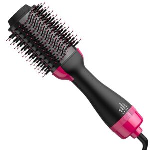 Hair Dryer Brush Blow Dryer Brush in One, 4 in 1 Styling Tools, Hair Dryer and Styler Volumizer, Hot Air Brush for Drying, Straightening, Curling, Salon